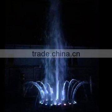 LED Music Dancing Stainless Steel Round-shaped Water Fountain