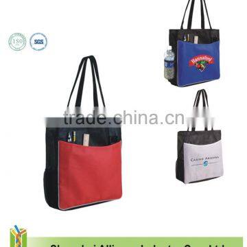 Personalized 90 gram material Non Woven Business Tote Bag