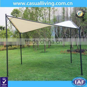 New style garden 3x4m steel gazebo for sale/portable gazebo beach