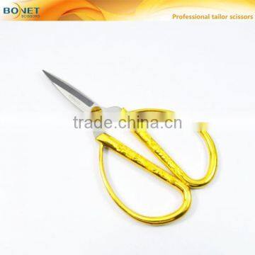 S11005 FDA Qualified 5-1/8" Imitation Gold Scissors for Ribbon Cutting Ceremony