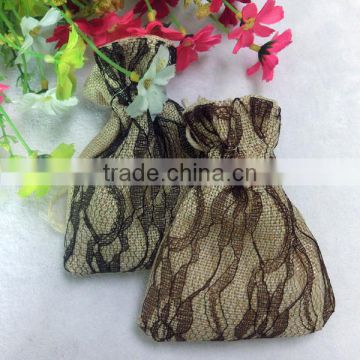 Lace style linen aroma sachet, scented sachet with good smell