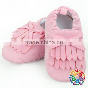 Cute Pink Baby Shoes Winter Soft Warm Shoe With Bows Toddler Cheap Shoes Bulk photo-3
