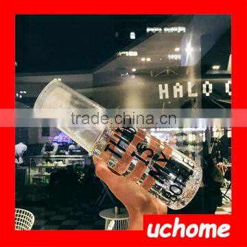 UCHOME 2017 Hot Sale Clear Plastic Drinking Water Bottle Wholesale photo-2