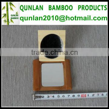 Bamboo Small Cosmetic Mirror In China