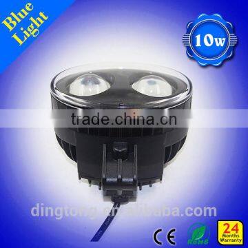 10w 9-80V led signal lights for forklifts blue spotlight