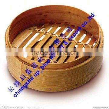 Excellent quality round bamboo steamer for sale