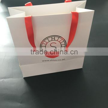 High Quality Luxury Handle Paper Bag Custom