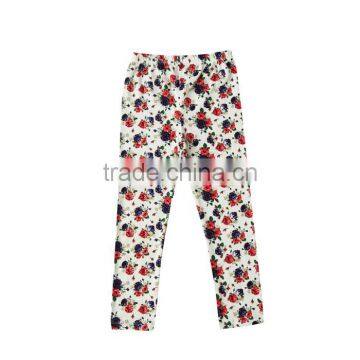 2017 Spring Kids Legging Fashion Children Floral Pants Girls Leggings print Casual Girl Pants Kids Baby