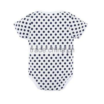 Best Selling Baby Clothes Summer 100%Cotton Short Sleeves With Prints Newborn Infant Baby Bodysuits photo-5