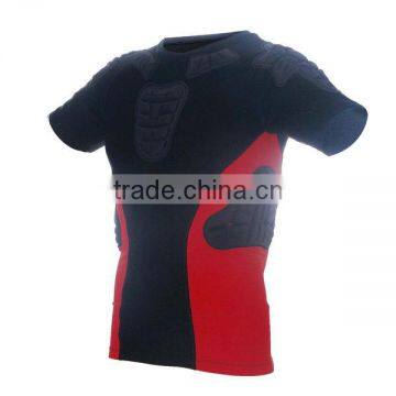 Customized compression padded protective shirt Product