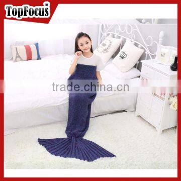 High Quality Kids Sleeping Bag Mermaid Tail Blanket