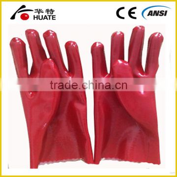 PVC Dipped Interlock Lining Open Cuff Gloves