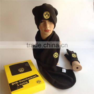 Sell Well Cheap Price Promotional Black Windproof Polar Fleece Sport Scarf Factory photo-4