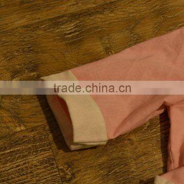 Pink&gray Girls Boutique Smocked Baby Dresses photo-3