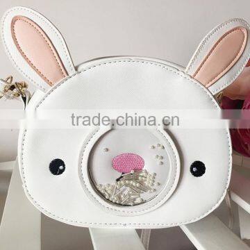 Hot 2016 Cute Cartoon Kid Bag Wholesale Kindergarten School Rabbit Purse photo-3