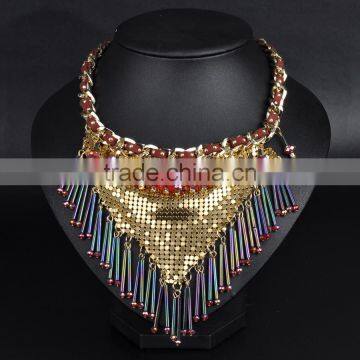 latest 2016 pretty woman fashion rib jewelry necklace