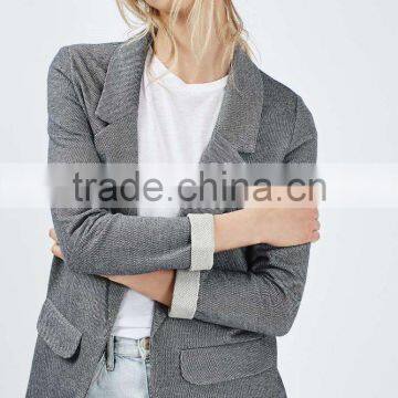 Latest Design Lady Blazer Boy Friend Jacket Women photo-2