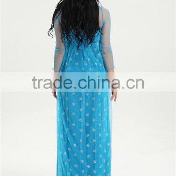 Walson Clothes Apparel Elsa Dress Cosplay Costume in Frozen