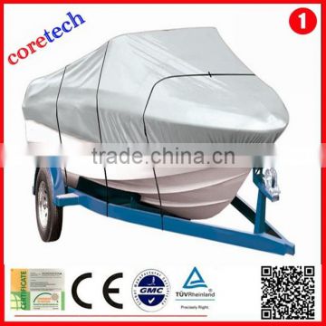 Hot High quality Light Fastness solution dyed polyester universal fit boat cover factory