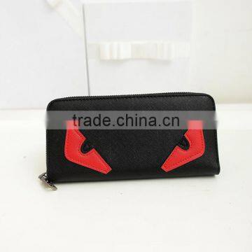 Black Red Fashion Leather Wallet/money Clip photo-2