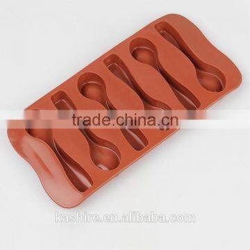 Wholesale High Quantity DIY 3D Scoop Shaped Silicone Chocolate Mould,soap Mold,cake Mould Kitchen Baking Tools Hot Sale photo-2