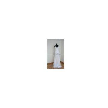MS13(f)-lace overlay wedding dress, bridal gown