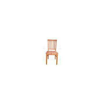 Natural Solid Wood Bedroom Furniture Oak Chair For Dining Room / Kitchen