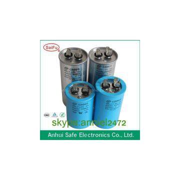 440VAC 450VAC 550VAC 650VAC dual CBB65 capacitor 40+5uf terminal 2+3+4 4+4+4 china made