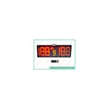 Led Portable Electronic Handball Scoreboard Aluminum Housing With CE RoHS FCC