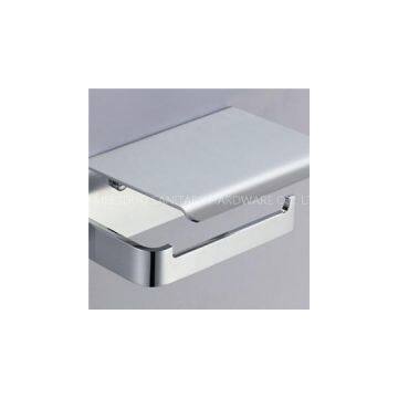 Stainless Steel Paper Holder With Brass