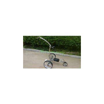 2014 High class Stainless steel Golf Trolley with double brushless motors