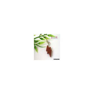 Mobile charm of semi-precious stone