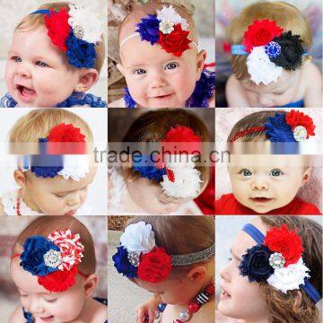 Patriotic Headband July 4th Baby Headband