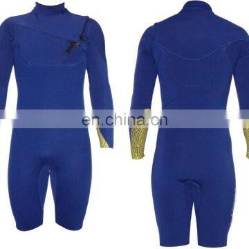 front zipper shorty wetsuit with Yamamoto neoprene