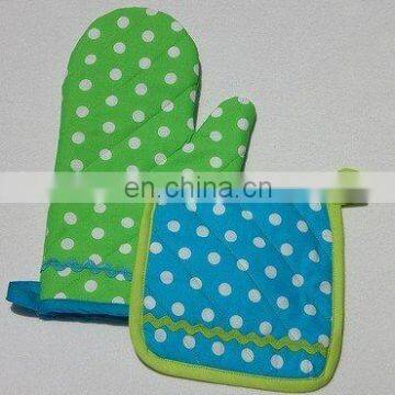 Oven glove with full printing