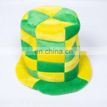 country flag football fan green hat