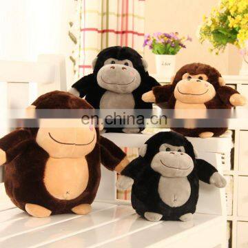 Custom cute plush creak monkey toy for baby