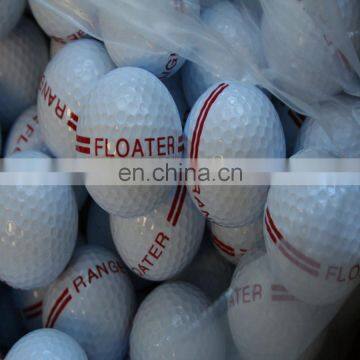 Cheap white floating golf balls for water range