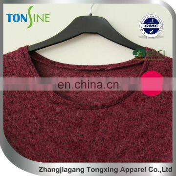 Women's Yarn Dyed Three Quarter Sleeve Top photo-3