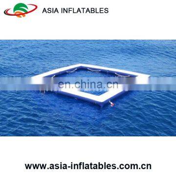 Square Floating Inflatable Boat Swimming Pool / Inflatable Swimming Pool