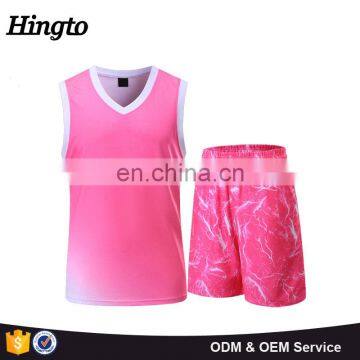 2016 New women basketball jersey dress custom design