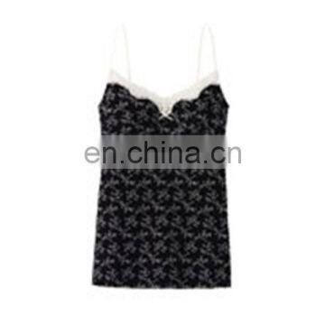 2015 New Design Small Floral Lace Halter Top photo-3