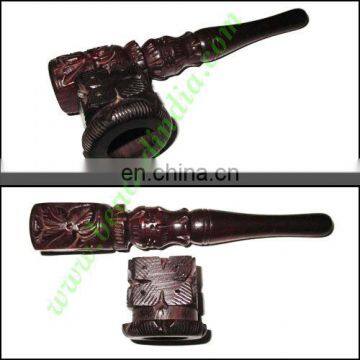 Handmade Rosewood Smoking Pipe, Size : 5 Inch Pipe
