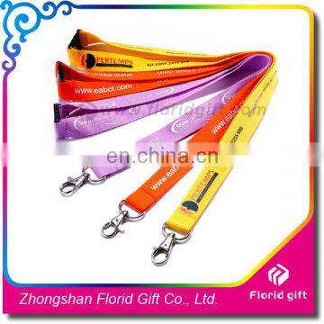 Cheap satin lanyards customise key lanyard