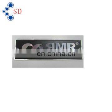 Fashion custom metal logo nameplates