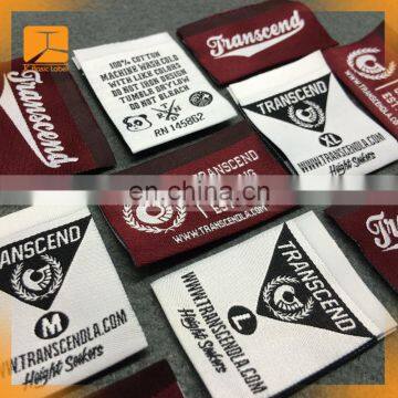 High Density! Custom Hem Woven Label,size Label for Clothing,woven Label Neck Tag photo-5