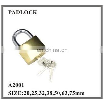 keyed alike titanium safty padlock