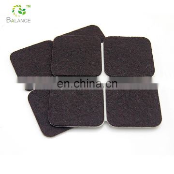 Self adhesive felt furniture foot pad for hardwood floor protection pads