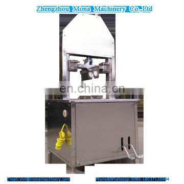 pig head splitting cutting machine for pig slaughterhouse plant(skype:monamachinery)