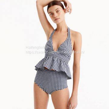 New Design Women One Piece Beach Ladies Swimwear For Summer